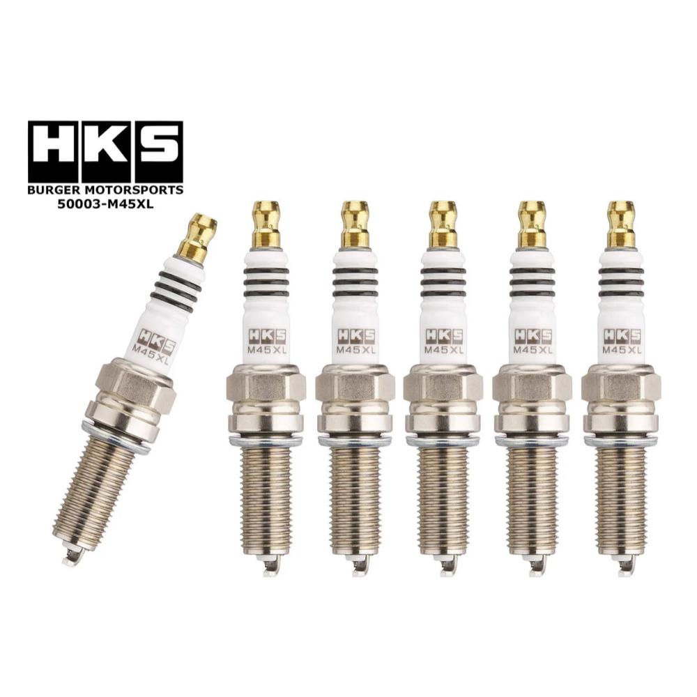 HKS M45IL, M45XL High Performance Spark Plugs for Kia, Hyundai, Genesis & Infiniti Q50, Q60, Nissan Z