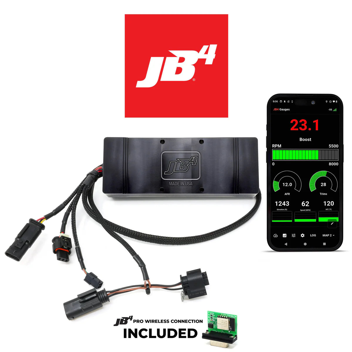 JB4 Tuner for 2023+ Mercedes C43, GLC 63, C63S AMG 2.0T Hybrid - Burger Tuning