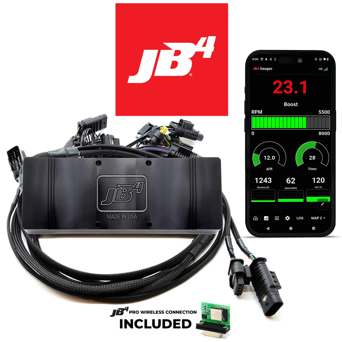 S68 JB4 Tuner For 2023+ BMW 760i, X6, X5, X7, XB7 - Burger Tuning