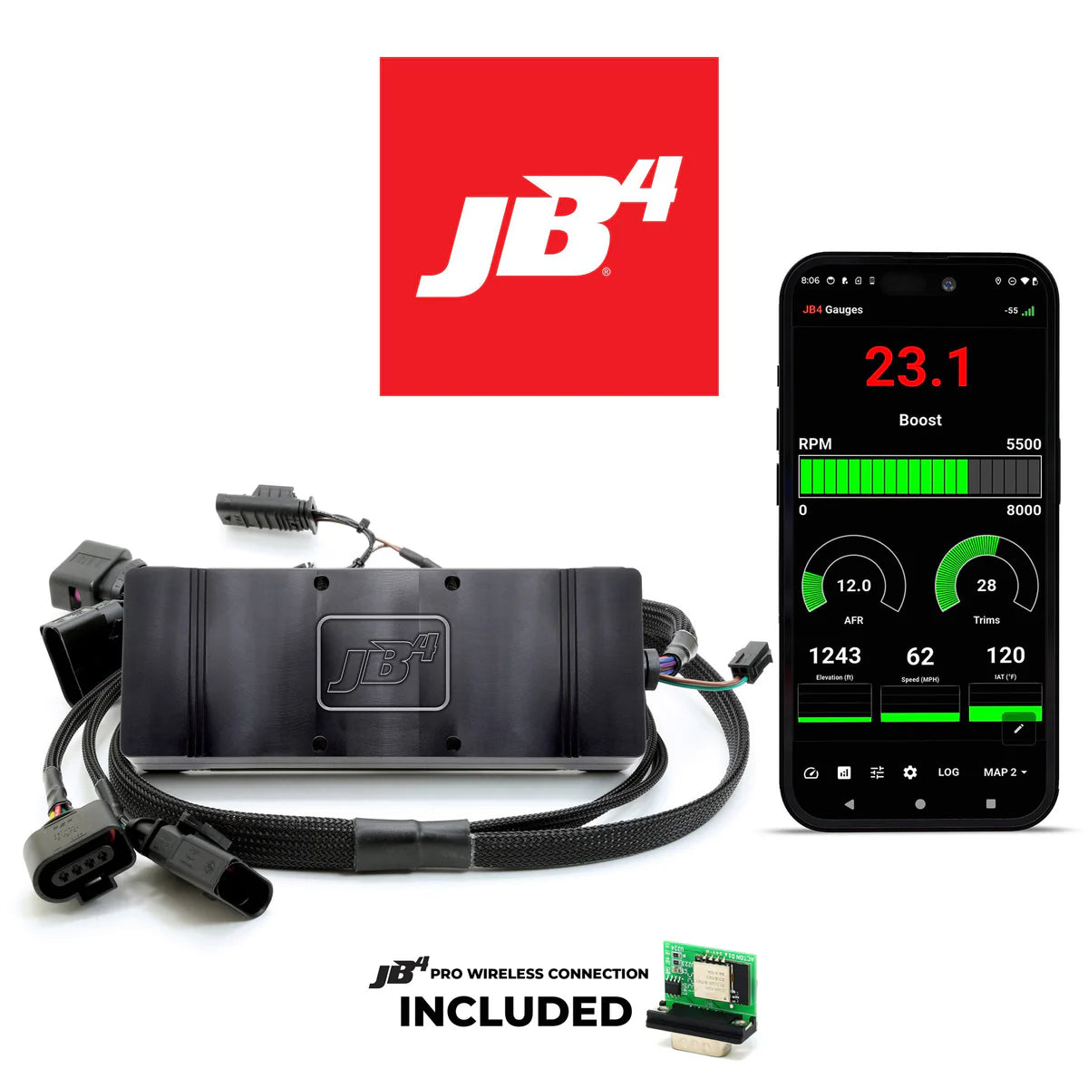JB4 Tuner For 2021+ MK8 Golf R, Audi S3 8Y, Audi SQ2 - Burger Tuning