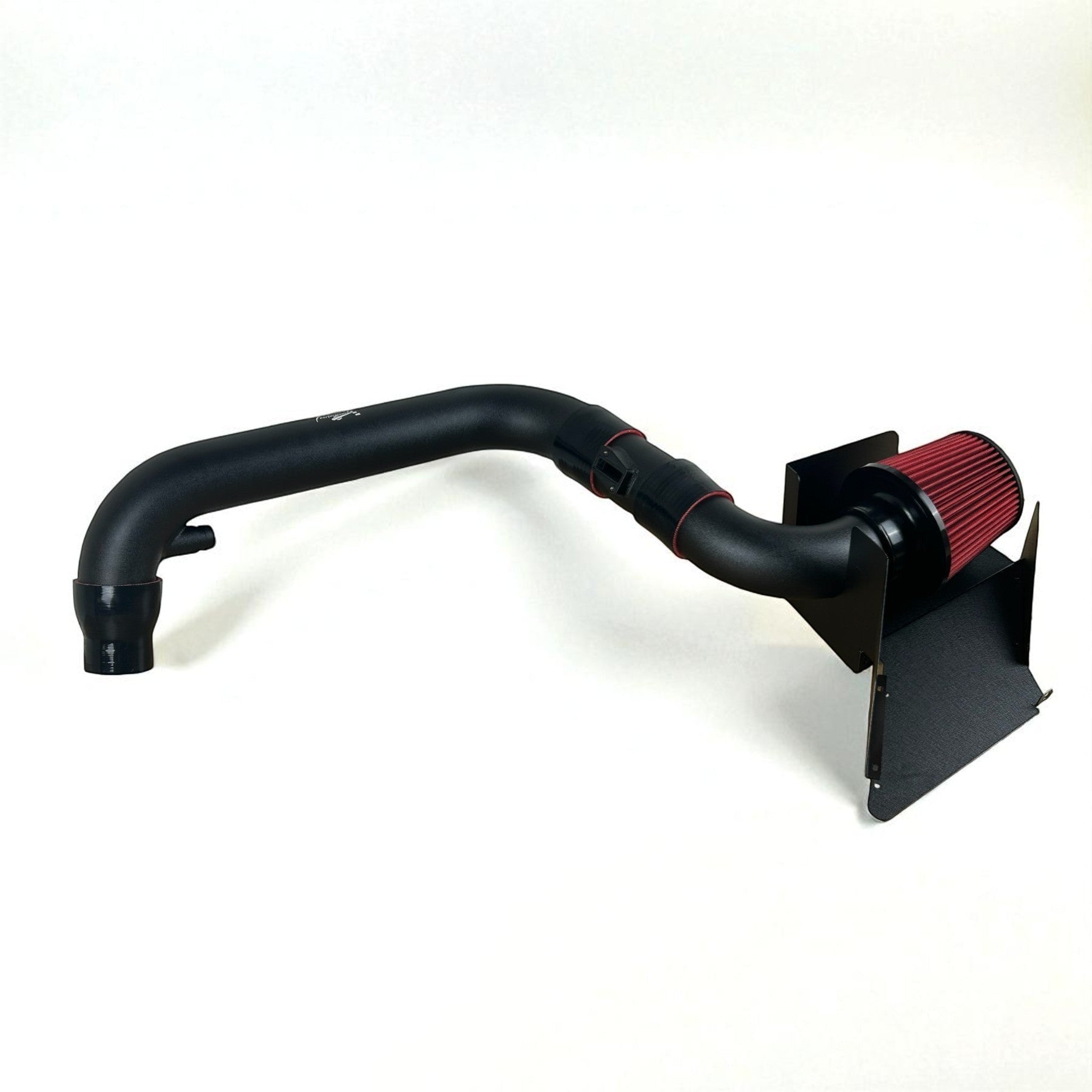 Palenon Performance cold air intake system for Audi A3 S3 8P with black aluminum piping and red high-flow air filter
