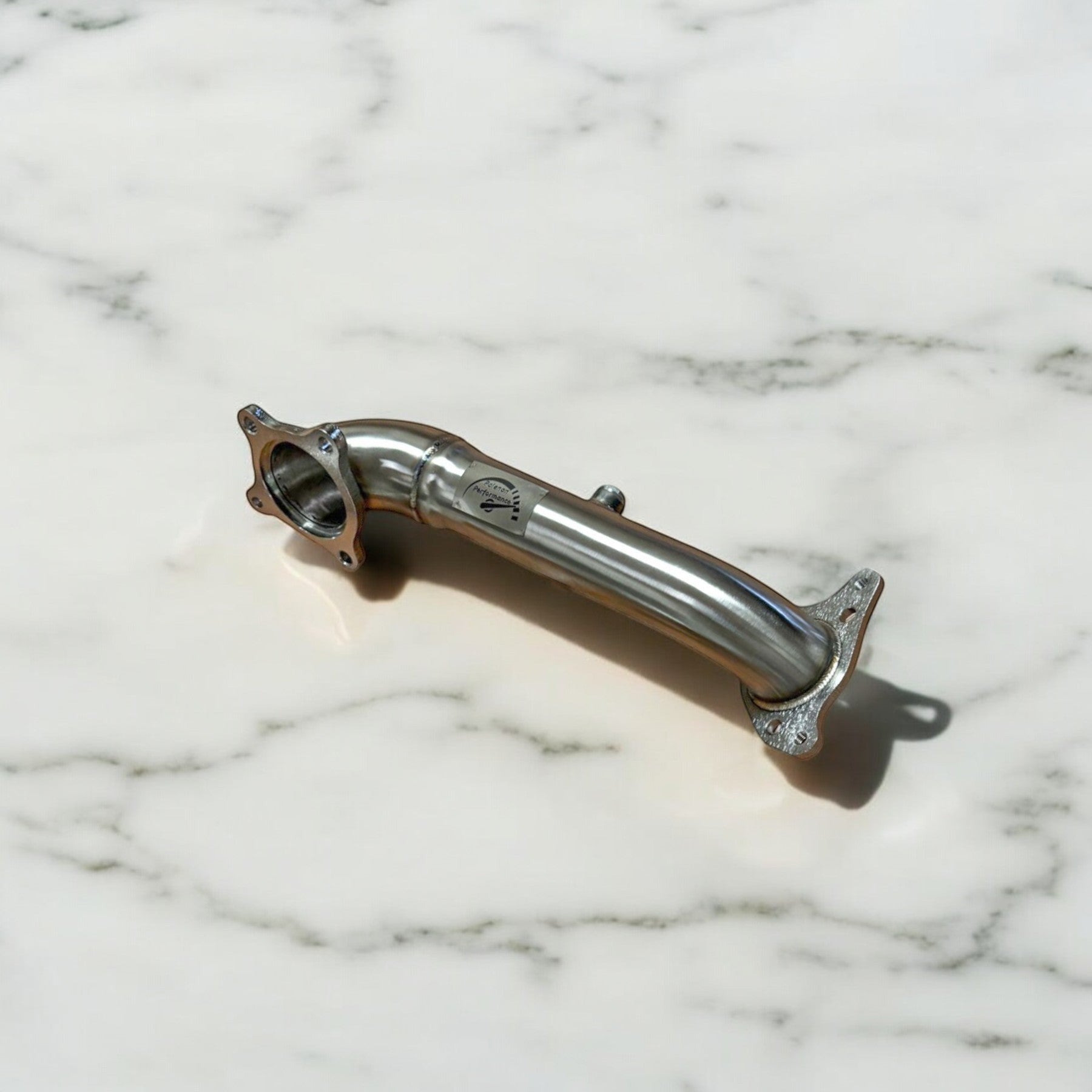 Palenon Performance stainless steel racing downpipe for 10th Gen Honda Civic 1.5L with TIG-welded flanges