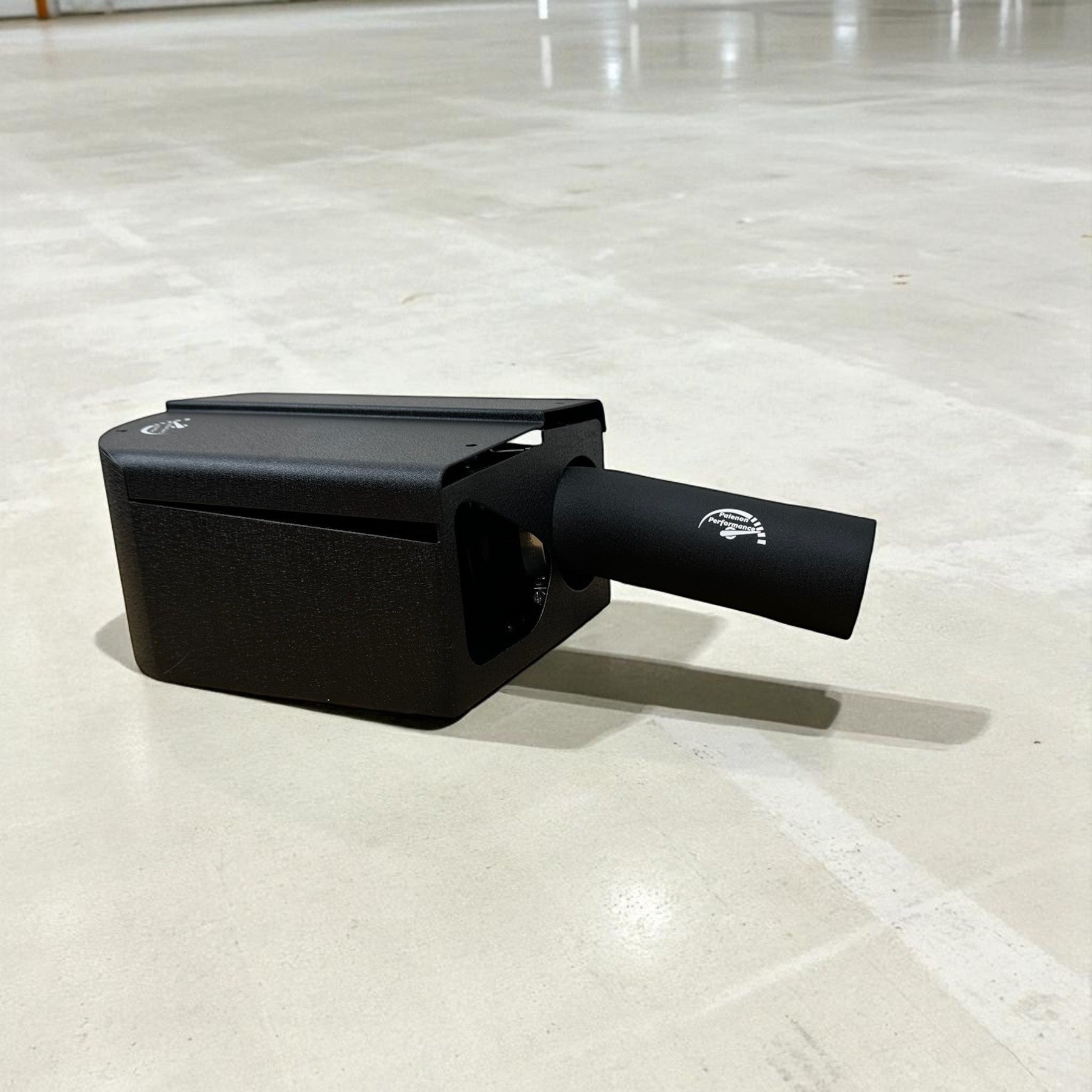 Palenon Performance black powder-coated aluminum cold air intake system with heat shield for M274 2.0L engines