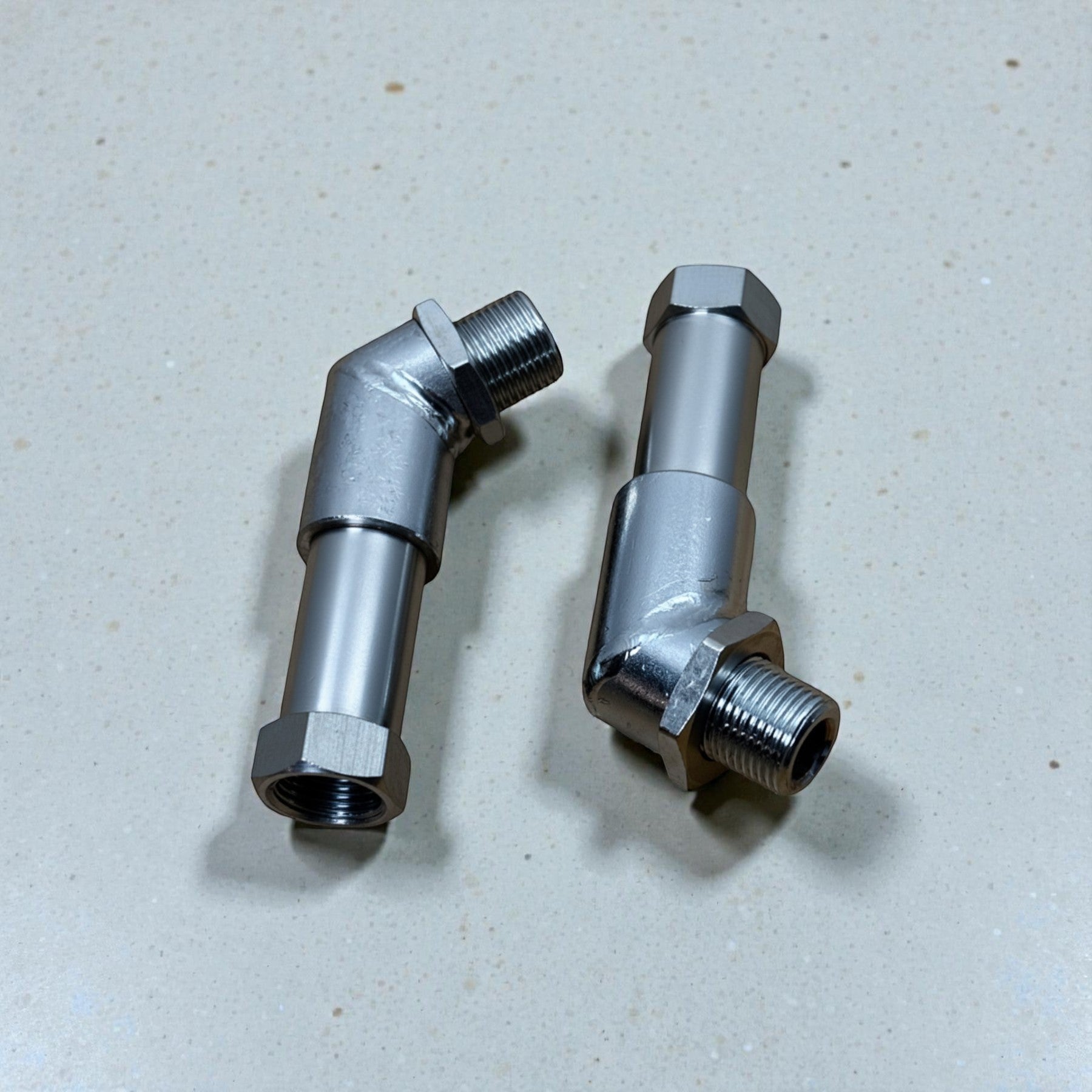Palenon Performance stainless steel O2 sensor spacers for CEL elimination on catless downpipes