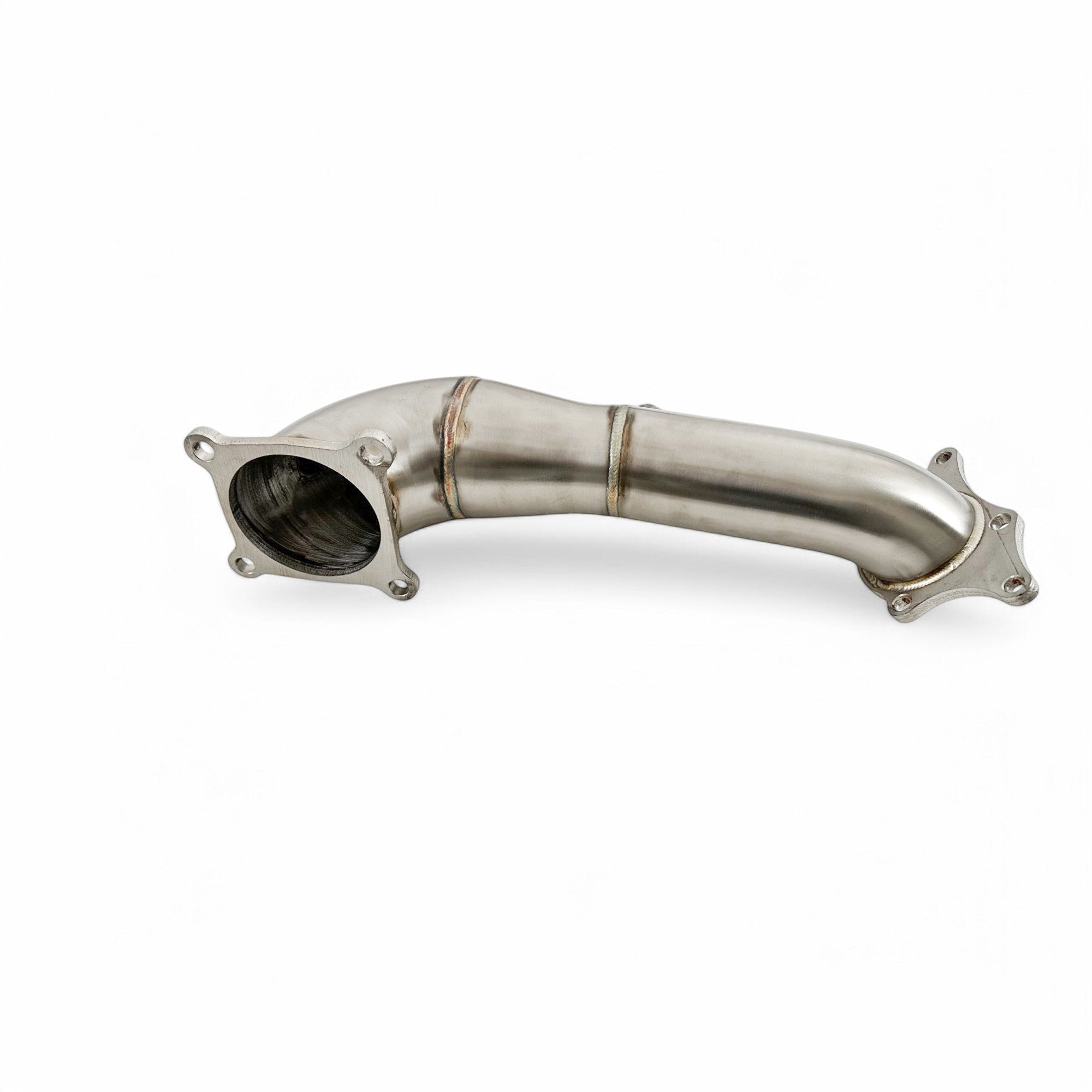 Palenon Performance stainless steel race downpipe for Honda Civic Type-R and Accord 2.0T with polished finish