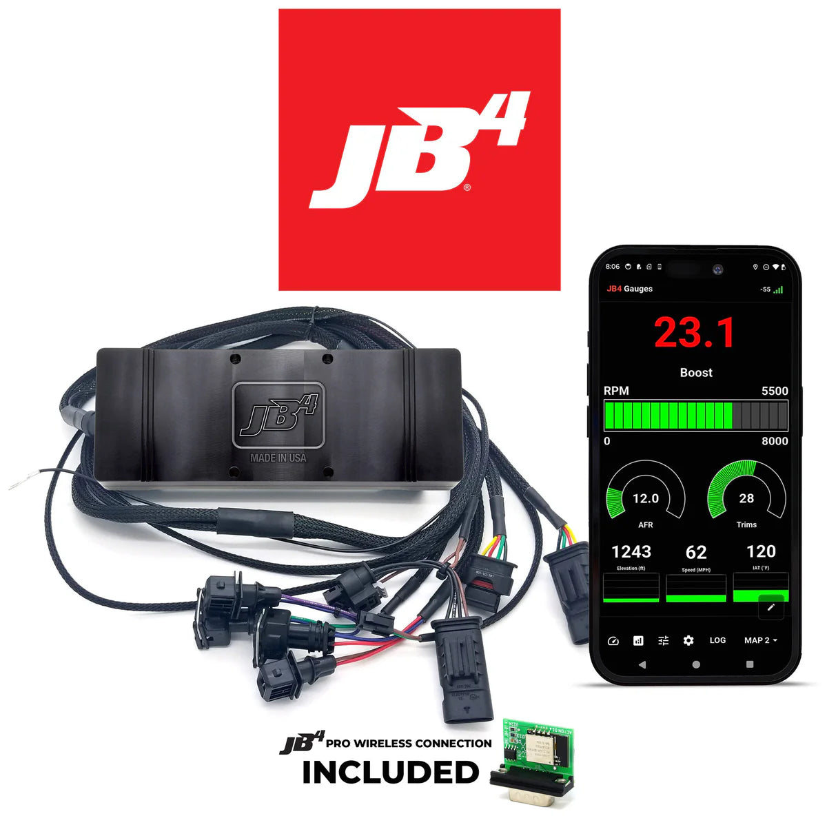 s63tu JB4 Tuner For BMW F10 M5, F12 M6, F85 X5M, F86 X6M w/ OBDII & Integrated BCM