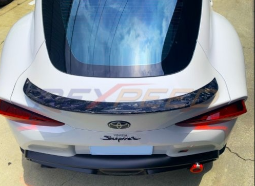 Toyota Supra V2 Forged Carbon Spoiler