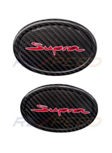 Load image into Gallery viewer, Supra Dry Carbon Fiber Emblem Cover