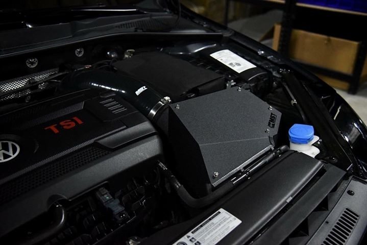 Turbo Inlet Cold Air Intake System installation in VW