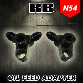 RB N54 Custom Oil Feed Bulkhead Adapters