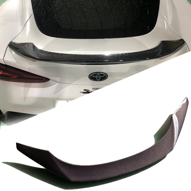 Toyota Supra GR Bravo Carbon Fiber Rear Spoiler