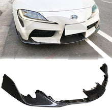 Charger l&#39;image dans la galerie, Palenon Performance Toyota Supra GR 3-piece Carbon Fiber Front Lip
