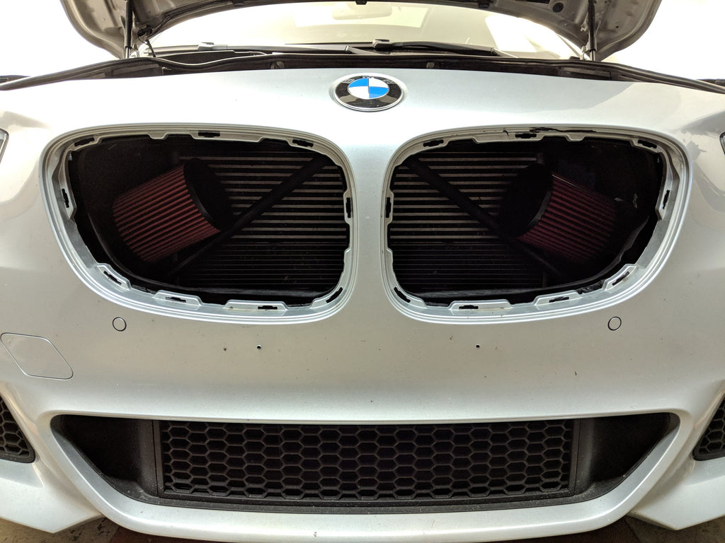 The Arm Motorsports N63 Dual Cone Air Intake System