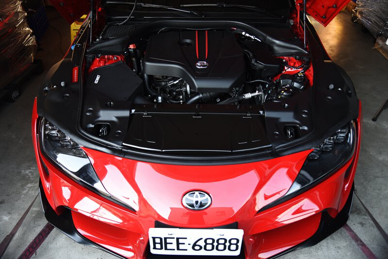 Toyota supra Cold Air Intake System installation