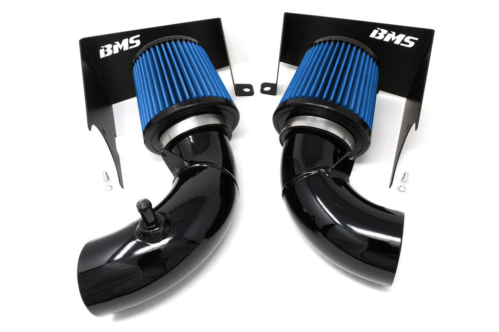 3.3L V6 Performance Dual Intake Blue Color filter black color pipes