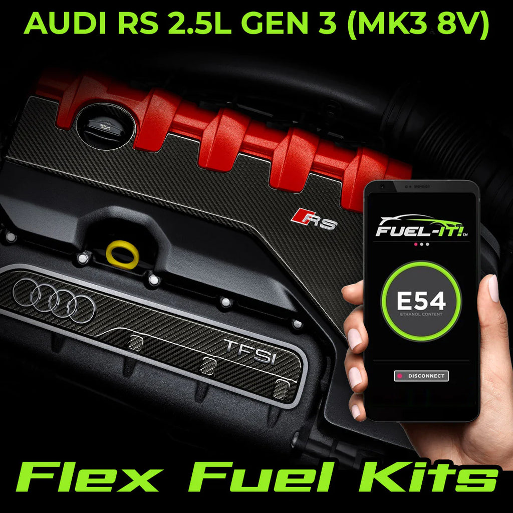 Fuel-It FLEX FUEL KIT for AUDI RS 2.5L GEN 3 (MK3 8V) -- Bluetooth & 5V