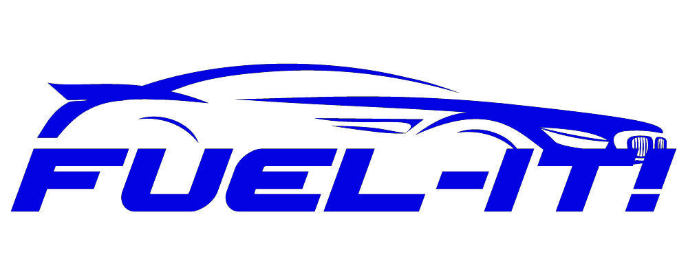 Fuel-It Logo Sticker Sheet blue