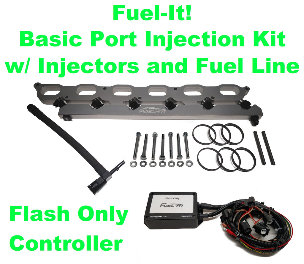 W/injector and fuel line with flash only controller