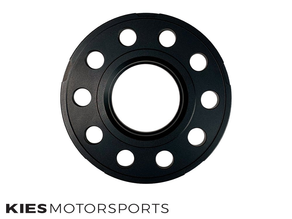 Kies Motorsports (G Series) BMW Wheel Spacers 5 x 112 Black Finish