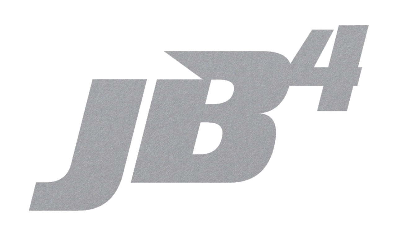 JB4 Logo Stickers gray color view