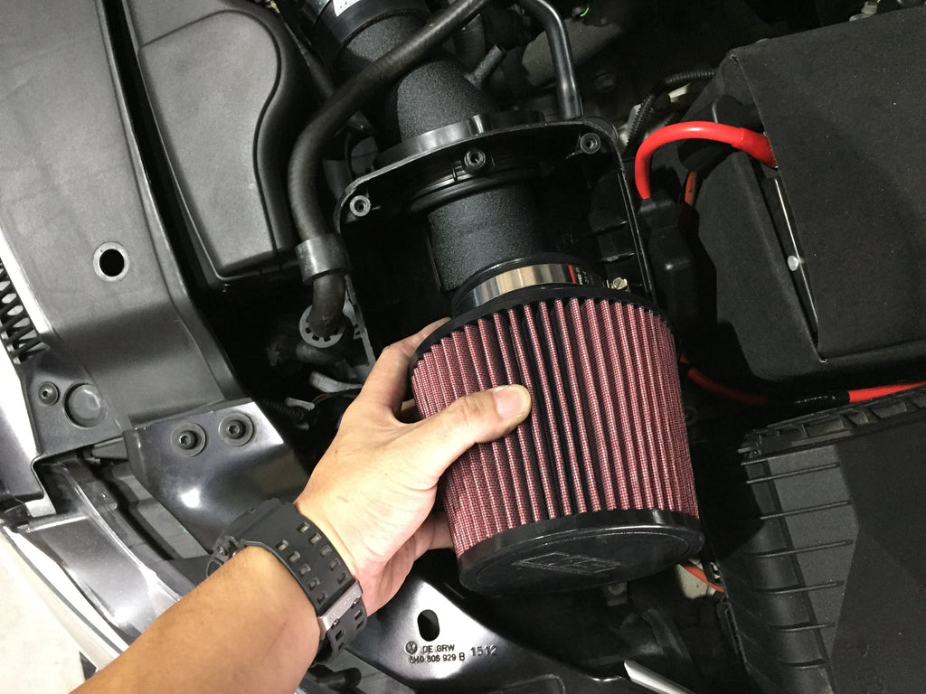 VW Golf Mk6 Single Charge Cold Air Intake System installation 