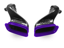 Cargar imagen en el visor de la galería, Velossa Tech Dual BIG MOUTH Ram Purple Air Intake Snorkels