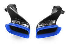 Cargar imagen en el visor de la galería, Velossa Tech Dual BIG MOUTH Ram Blue Air Intake Snorkels