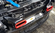 Cargar imagen en el visor de la galería, Velossa Tech Dual BIG MOUTH Ram Air Intake Snorkels installation close view