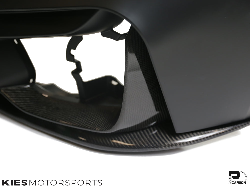BMW 3 Series (F30) M3 Conversion M Performance Style Carbon Fiber Front Lip