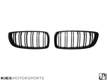 Load image into Gallery viewer, 2014+ BMW 4 Series (F32 / F33 / F36) M Inspired Dual Slat Kidney Grilles (Various Finishes) [Fits OEM F82 M4 &amp; F80 M3]