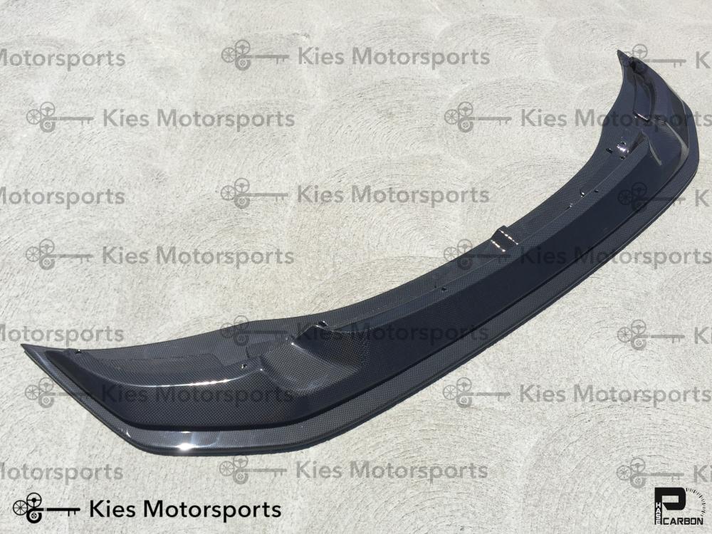2014+ BMW F80 M3 / F82 M4 GTS Style Carbon Fiber Front Lip (Adjustable 2 Piece) - Kies Motorsports