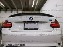 Load image into Gallery viewer, BMW F22 2 Series F87 M2 Carbon Fiber Performance Style Trunk Spoiler - Kies Motorsports