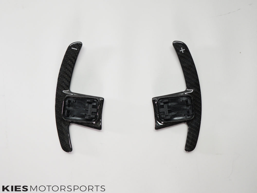 Kies Carbon Full Carbon Fiber Paddle Shifter Extensions for G20 BMW 3 Series and A90 Toyota Supra