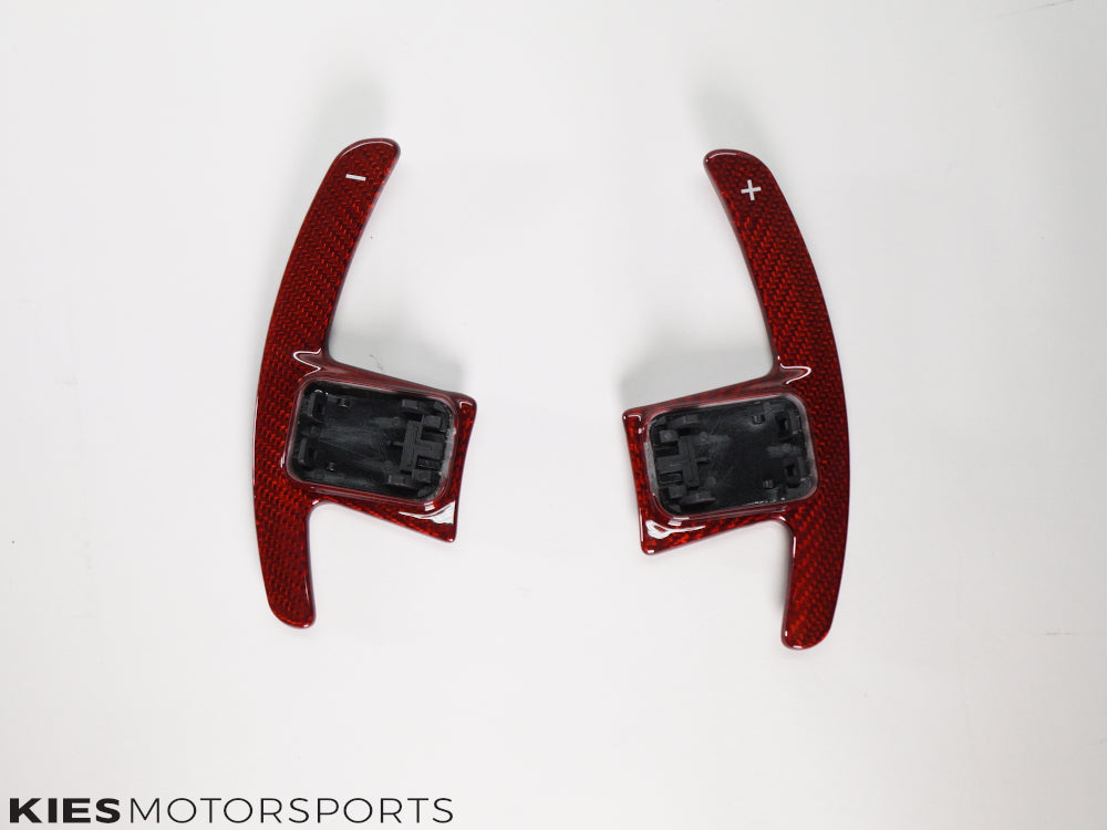 Kies Carbon Full Carbon Fiber Paddle Shifter Extensions for G20 BMW 3 Series and A90 Toyota Supra