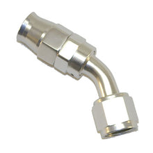 Load image into Gallery viewer, High Performance Stainless Steel Line 45° Adaptor Silver